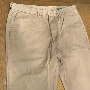 Haggar Men’s Plain Front Twill Pants Excellent Condition